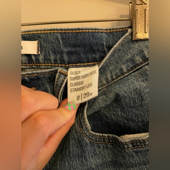 Eunina Dark Wash Jeans with Detail Paneling - Picture 4 of 4